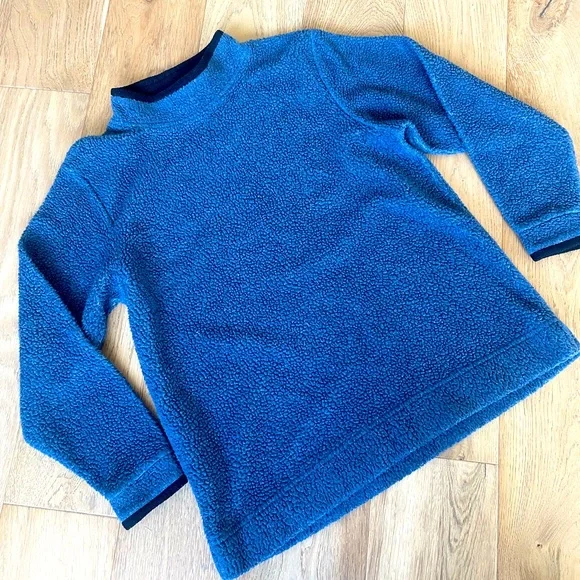 LL bean vintage mock neck fleece Medium - Picture 1 of 4